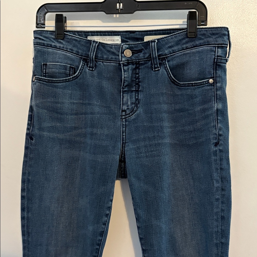 Pilcro and the Letterpress Script High Rise Skinny Jeans 30 - Picture 2 of 10